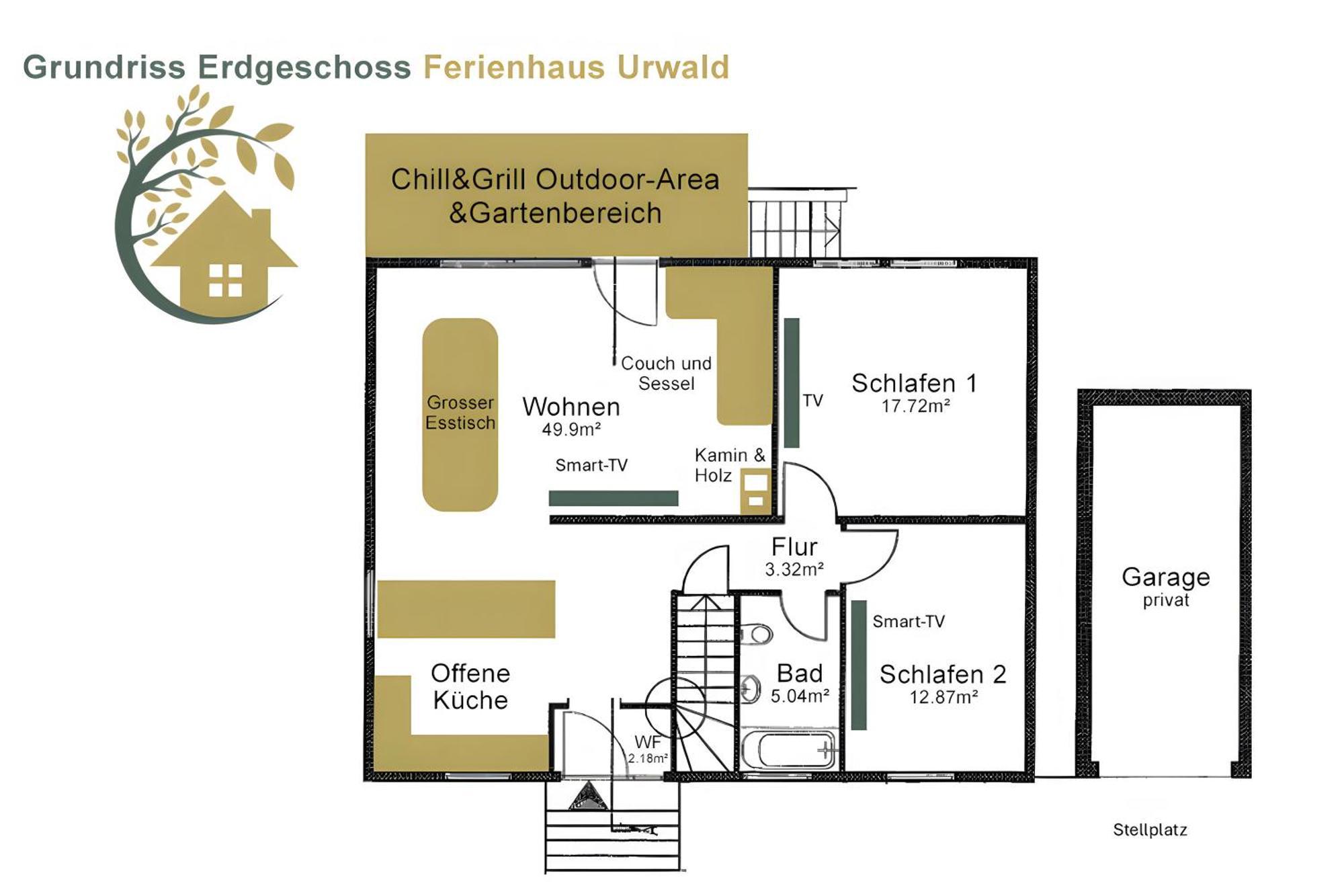 Ferienhaus Urwald ฮอฟไกส์มาร์ ภายนอก รูปภาพ